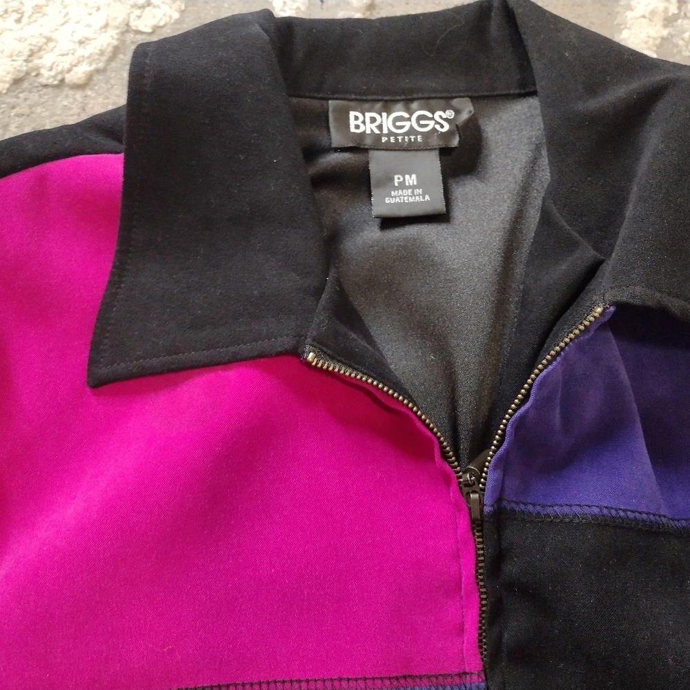 Briggs NY color block jacket - Picture 2 of 3